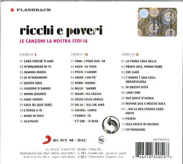 RICCHI E POVERI -  LE CANZONI DELLA NOSTRA (3CD)